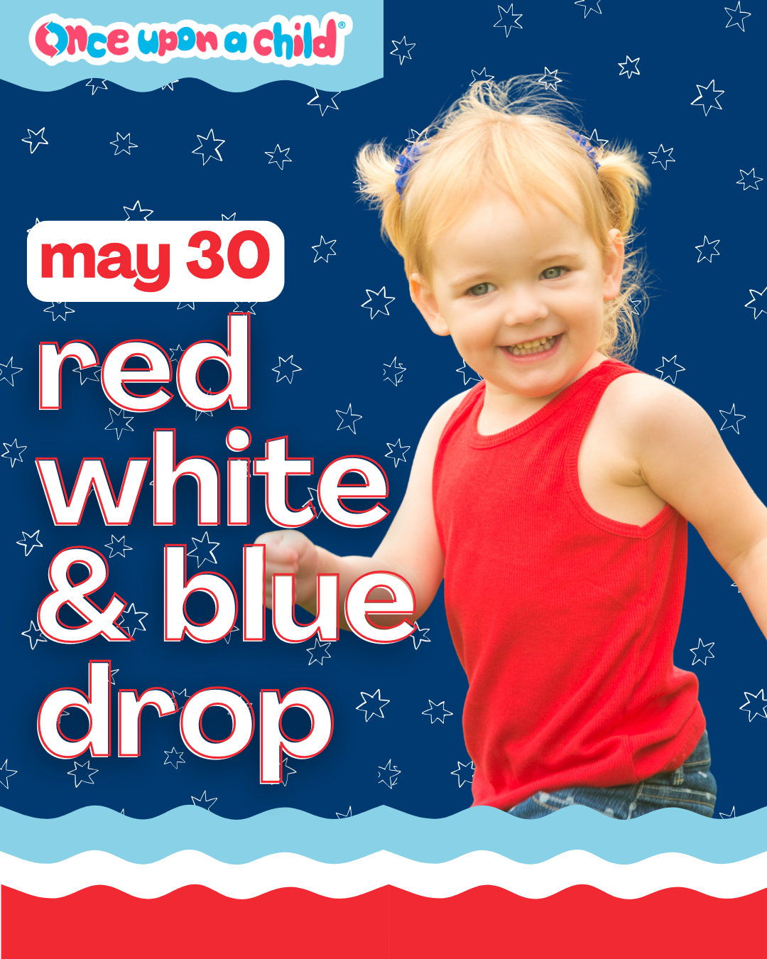 We are dropping Fourth of July gear clothing on Saturday, May 30!